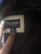 Triumph motorcycles leather - triumph,