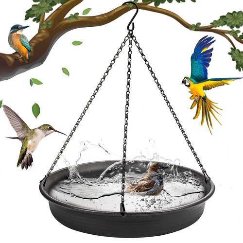 Hanging bird bath - hanging,