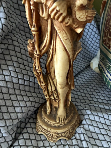 Asian oriental man figurine - asian/oriental,