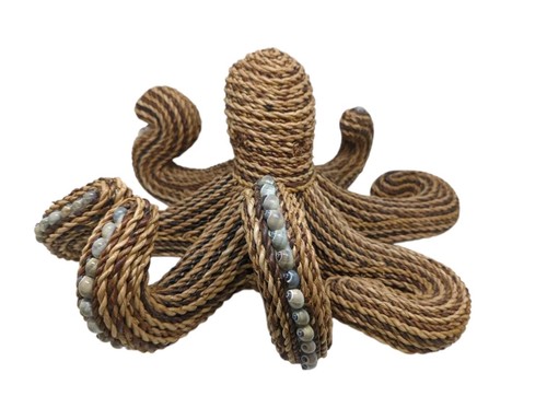 Rattan wicker octopus - rattan,