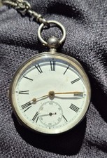 Silver cased 1890 waltham - cased,