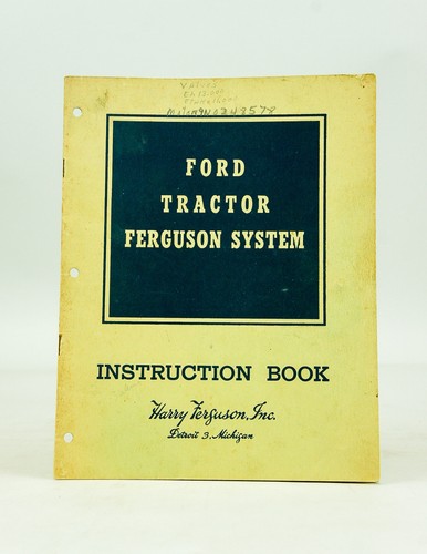 Ford tractor ferguson system - ford,