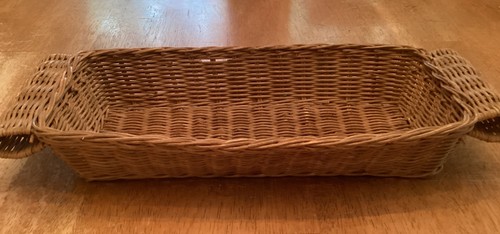 Vintage long handled wicker - vintage,