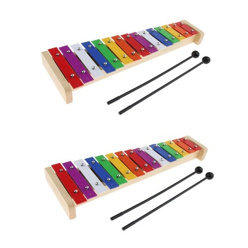Colorful notes xylophone - 2x,