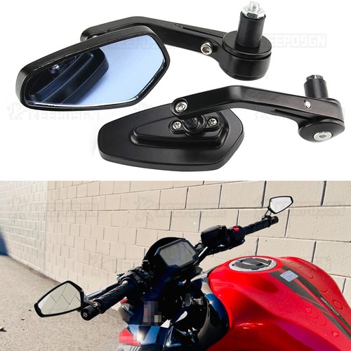Black side mirrors bar - side,