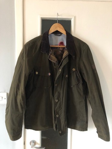 Mens barbour wax jacket steve - mens,