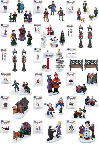 Mini village people christmas - village,