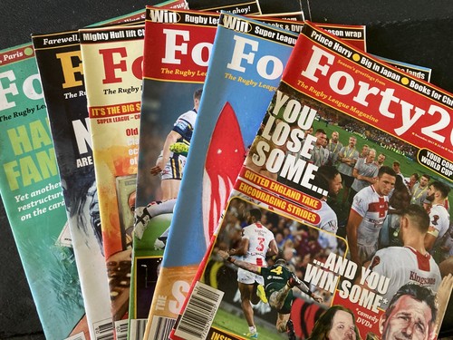 Rugby league magazines forty - -,