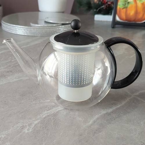 Bodum glass teapot with - bodum,