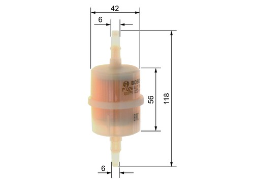 Fits bosch 026 403 - fits, 169