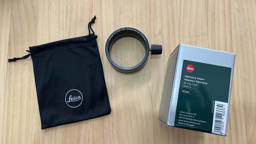 Digiscoping adapter for leica - digiscoping,
