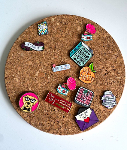 Cork pin display board with - cork,