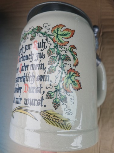 Vintage gerz german beer - vintage, stein