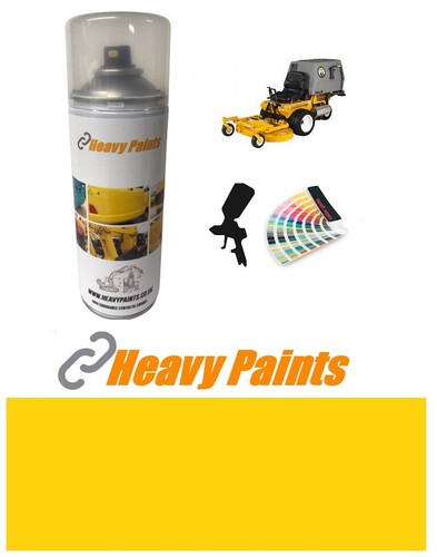 Walker lawn mower yellow paint - mower,