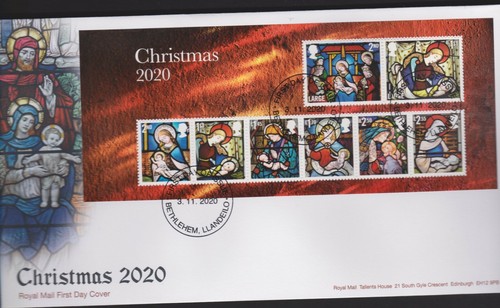 2020 christmas fdc - ms,
