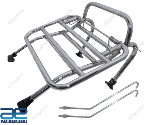 Front rack carrier chrome - front,