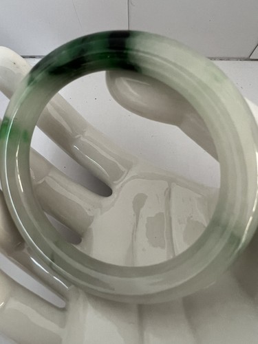 Genuine jade bangle bracelet - jade,
