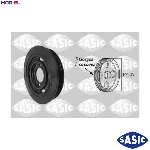 Belt pulley crankshaft - belt,