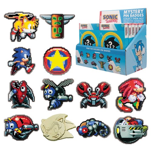 Sonic the hedgehog pin badge - hedgehog,