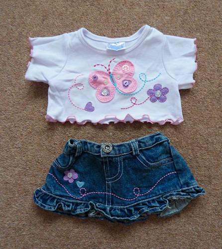Build bear butterfly shirt - build-a-bear, t-shirt