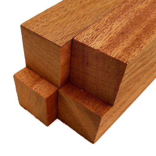Mahogany turning blank squares - mahogany,