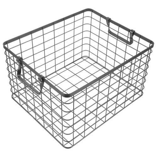 Firewood storage basket wire - firewood,