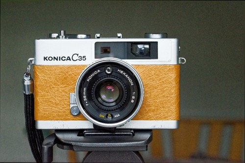 Konica c35 rangefinder - c35, camera