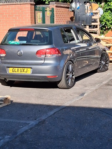 Volkswagen golf mk6 2011 rear - volkswagen,