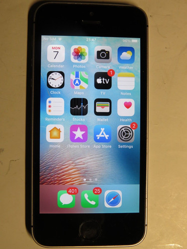 Iphone 32gb space grey - se,