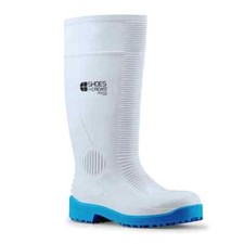 White PVC Wellington Safety
