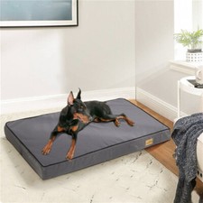 Memory Foam Extra Large Dog Bed Orthopedic Washable Mattress w/ Anti-Slip Bottom