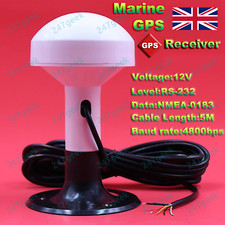 🇬🇧 Marine Universal GPS Receiver Boat Yacht Antenna RS232 Serial NMEA0183 4800