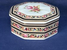 WEDGWOOD CLIO LIDDED HEXAGONAL POT EXCELLENT - 1st QUALITY