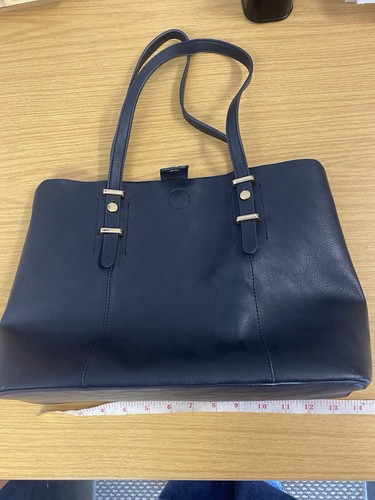 Navy handbag shoulder bag - navy,