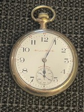 1914 Hampden Pocket Watch Gold