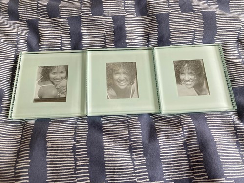 Glass picture frame coasters - glass,