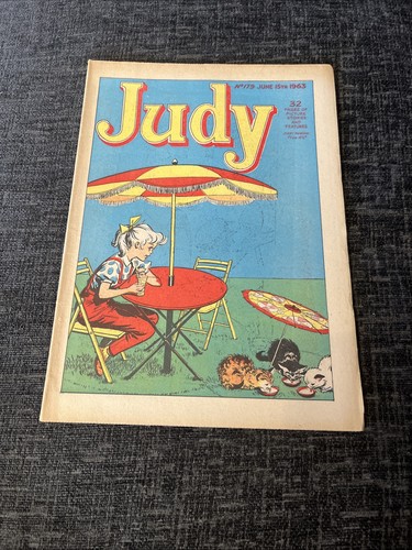 Judy comic june 1963 - comic,