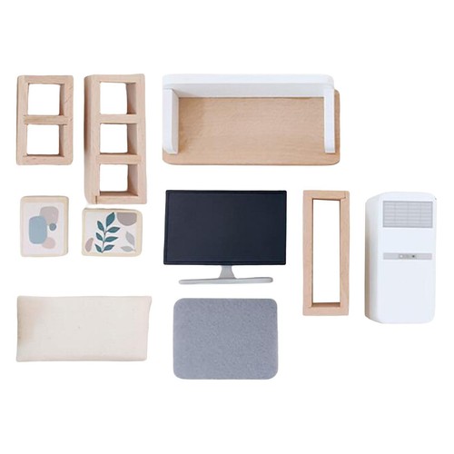 Miniature doll house - miniature, furniture