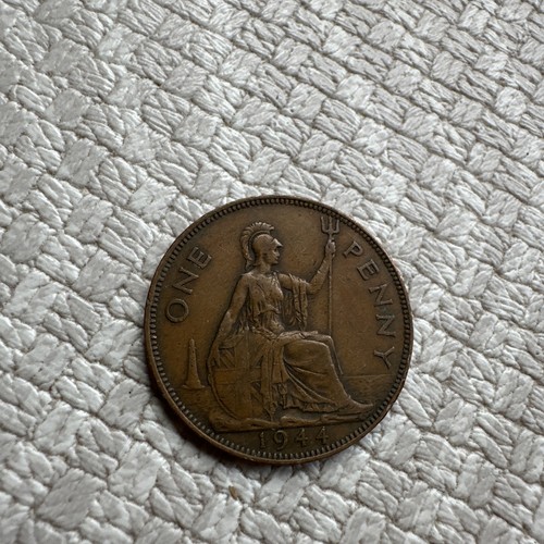 One penny 1944 george vi - uk,