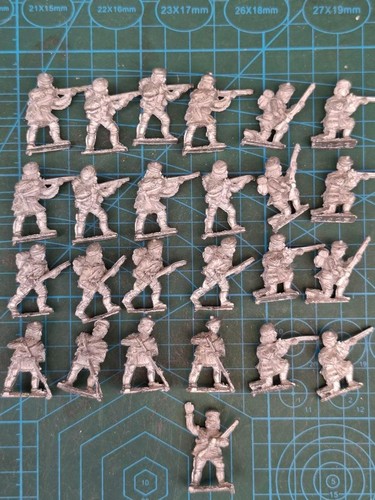 Front rank 28mm rangers - 25,