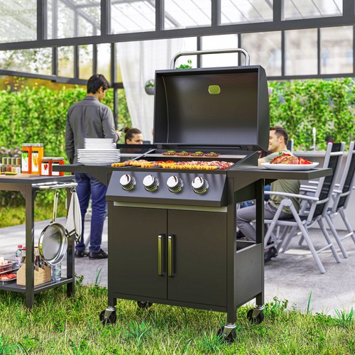 Outdoor burner gas - 4, grill
