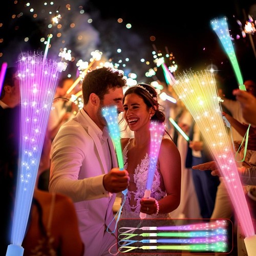 4pcs luminous rod fiber - 4pcs,