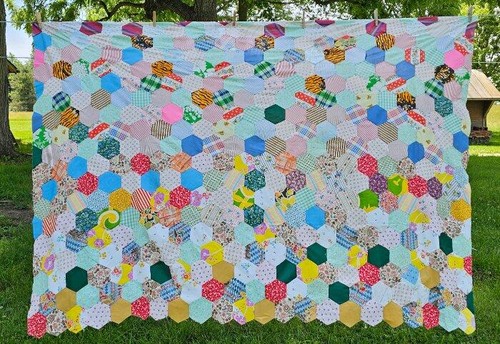 Antique quilt top - antique,