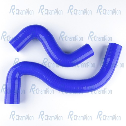 Blue silicone radiator hose - blue,