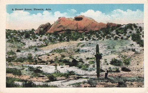 Man desert next tall - man, to