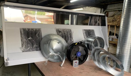 Commercial kitchen hood canopy - commercial,