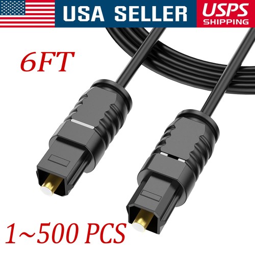 6ft digital fiber - optic, audio