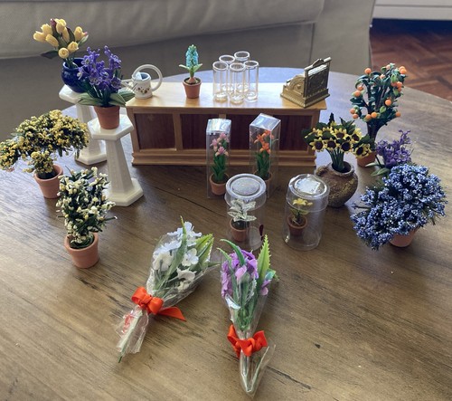 Dolls house florist - house, shop