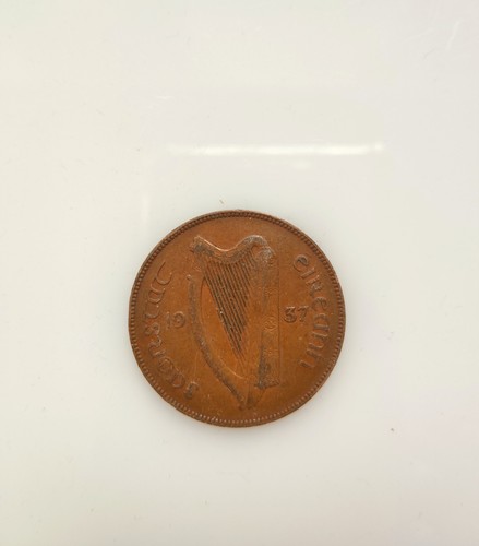 1937 irish penny - , collectable