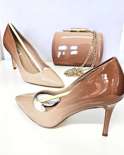 Dune beige nude patent ombre - dune,